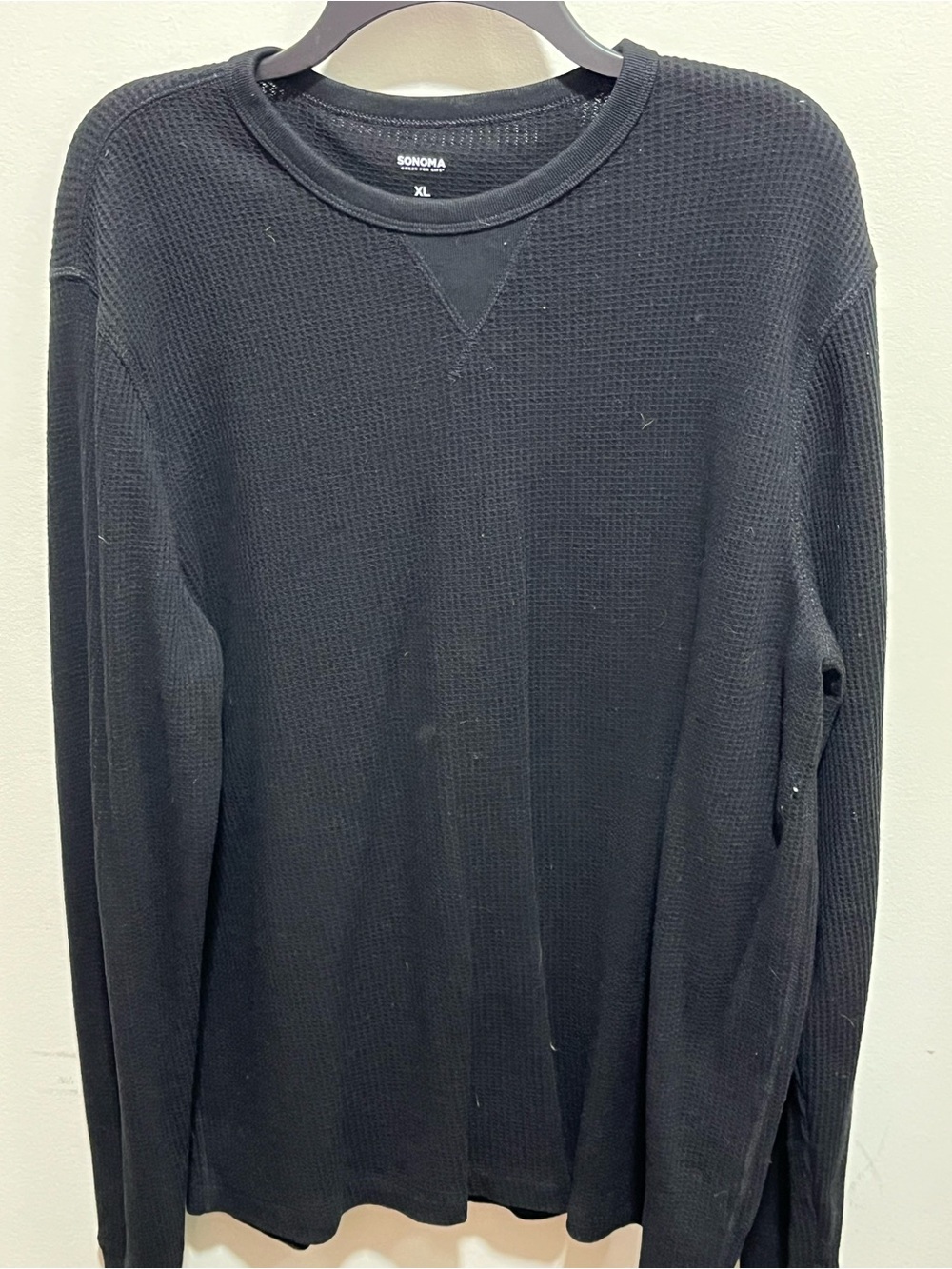 Mens Sonoma Thermal Sweater Size XL